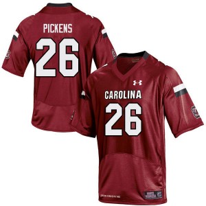 Men Zacch Pickens Red South Carolina College Football #26 Jersey 728242-336