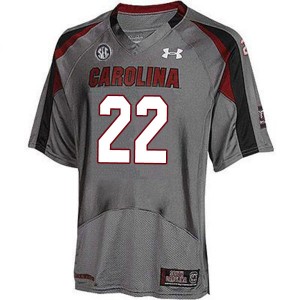 Men John Dixon Gray South Carolina Gamecocks College Football #22 Jersey 169467-467