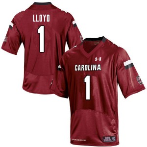 Men MarShawn Lloyd Garnet South Carolina College Football #1 Jersey 733740-577
