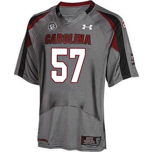 Men William Rogers Gray South Carolina College Football #57 Jersey 259061-418