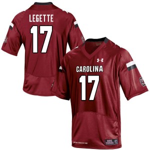 Men Xavier Legette Garnet South Carolina College Football #17 Jersey 442714-450