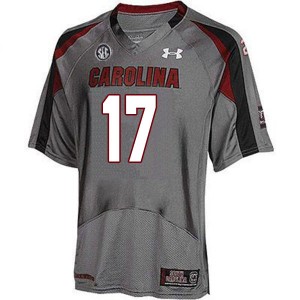 Men Xavier Legette Gray South Carolina College Football #17 Jersey 350915-987