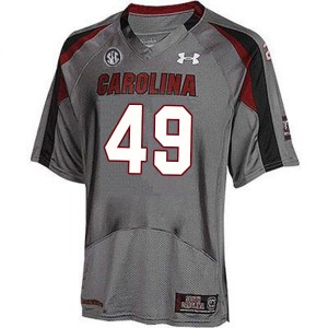 Men James Bartholomew Gray University of South Carolina College Football #49 Jersey 298336-781