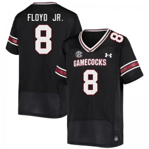 Men Emory Floyd Jr. Black South Carolina Gamecocks College Football #8 Jersey 696089-384