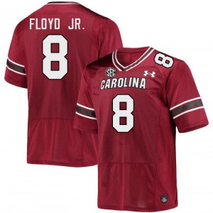 Men Emory Floyd Jr. Garnet South Carolina College Football #8 Jersey 903786-640