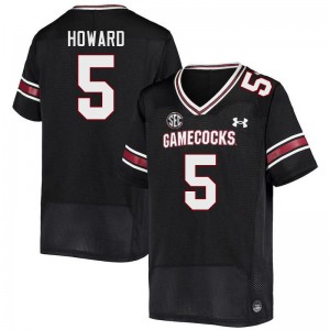Men Grayson Howard Black South Carolina College Football #5 Jersey 668449-297