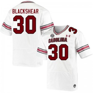 Men Jace Blackshear White University of South Carolina College Football #30 Jersey 614898-865