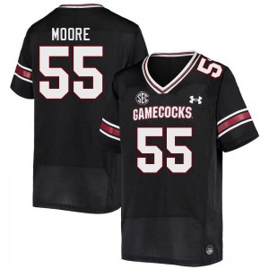 Men Jakai Moore Black South Carolina College Football #55 Jersey 862028-775