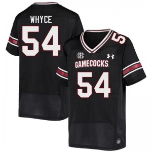 Men Jamaal Whyce Black University of South Carolina College Football #54 Jersey 905174-758