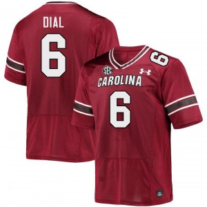 Men Marcellas Dial Garnet Gamecocks College Football #6 Jersey 956628-237