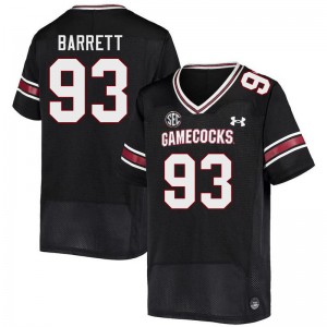 Men Nick Barrett Black Gamecocks College Football #93 Jersey 885197-178