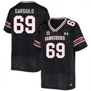 Men Nick Gargiulo Black South Carolina Gamecocks College Football #69 Jersey 509054-938