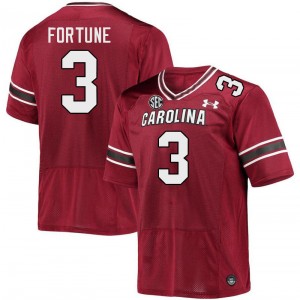 Men O'Donnell Fortune Garnet South Carolina Gamecocks College Football #3 Jersey 233370-792