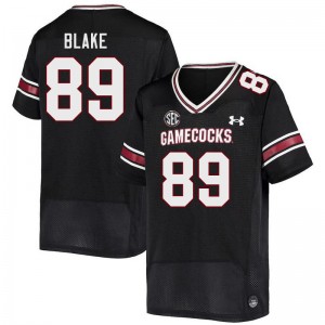 Men O'Mega Blake Black University of South Carolina College Football #89 Jersey 343752-734