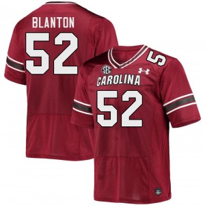 Men Stone Blanton Garnet South Carolina College Football #52 Jersey 916850-696