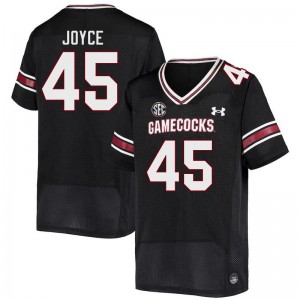 Men William Joyce Black University of South Carolina College Football #45 Jersey 798462-642