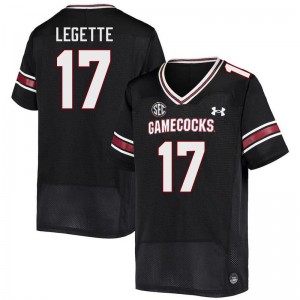 Men Xavier Legette Black Gamecocks College Football #17 Jersey 877633-582