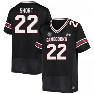 Men Zavier Short Black South Carolina Gamecocks College Football #22 Jersey 342249-775