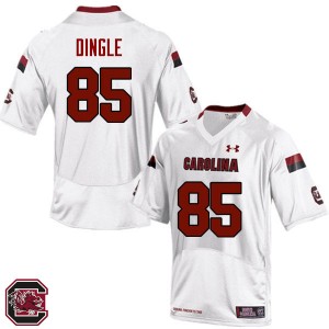 Men Devin Dingle White South Carolina Gamecocks College Football #85 Jersey 758962-922