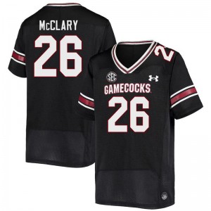 Men Isaiah McClary Black University of South Carolina College Football #26 Jersey 447288-836