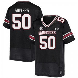 Men Jatavius Shivers Black Gamecocks College Football #50 Jersey 111924-384
