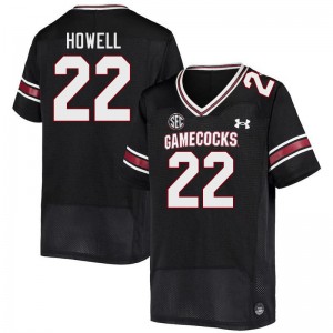 Men Jawarn Howell Black University of South Carolina College Football #22 Jersey 831329-395