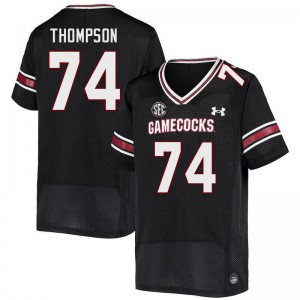 Men Josiah Thompson Black South Carolina Gamecocks College Football #74 Jersey 521799-175