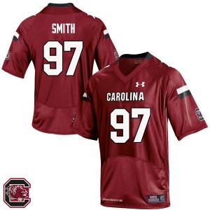 Men Kobe Smith Red Gamecocks College Football #97 Jersey 763481-567
