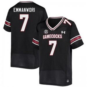 Men Nick Emmanwori Black South Carolina College Football #7 Jersey 103275-805