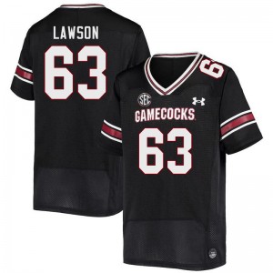 Men Parker Lawson Black South Carolina College Football #63 Jersey 979030-214