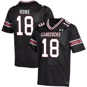 Men Brian Rowe Black South Carolina Gamecocks College Football #18 Jerseys 661639-766