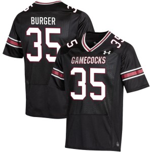 Men Jackson Burger Black South Carolina College Football #35 Jerseys 584859-580