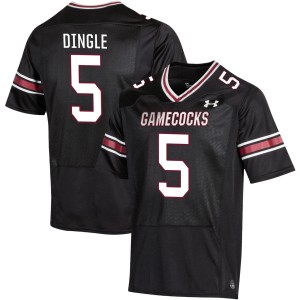 Men Jordan Dingle Black Gamecocks College Football #5 Jerseys 853368-917