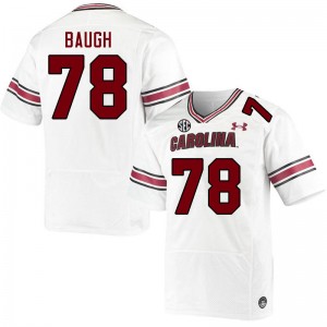 Men Trovon Baugh White South Carolina Gamecocks College Football #78 Jersey 223526-445