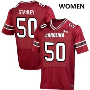 Women Boaz Stanley Garnet University of South Carolina College Football #50 Jersey 491251-141