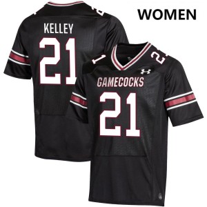 Women Max Kelley Black South Carolina Gamecocks College Football #21 Jersey 654568-831