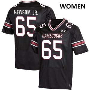 Women Rodney Newsom Jr. Black South Carolina College Football #65 Jersey 628845-269