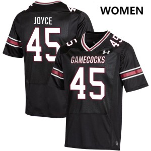 Women William Joyce Black South Carolina College Football #45 Jerseys 452257-416