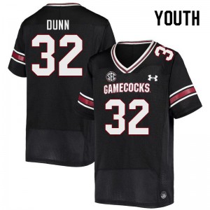 Youth Bradley Dunn Black South Carolina Gamecocks College Football #32 Jersey 288507-278