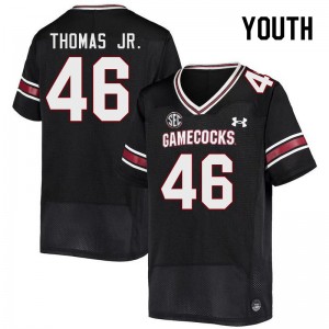 Youth Bryan Thomas Jr. Black Gamecocks College Football #46 Jersey 144563-170