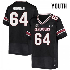 Youth JonDarius Morgan Black University of South Carolina College Football #64 Jersey 245725-677