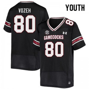 Youth Lukas Vozeh Black South Carolina Gamecocks College Football #80 Jersey 566816-592