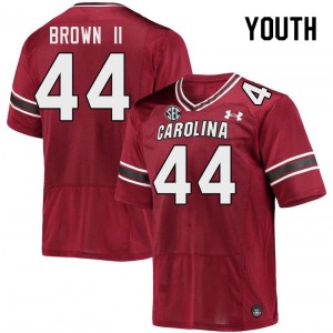 Youth Maurice Brown II Garnet University of South Carolina College Football #44 Jersey 403820-682