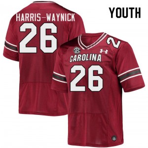 Youth Nathan Harris-Waynick Garnet South Carolina College Football #26 Jersey 630367-586