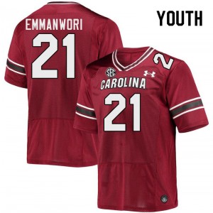 Youth Nick Emmanwori Garnet South Carolina College Football #21 Jersey 196502-309