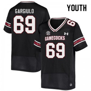Youth Nick Gargiulo Black South Carolina College Football #69 Jersey 545121-718