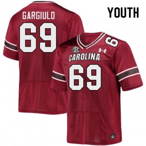 Youth Nick Gargiulo Garnet South Carolina College Football #69 Jersey 432799-601