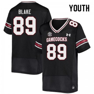 Youth O'Mega Blake Black South Carolina Gamecocks College Football #89 Jersey 777155-536