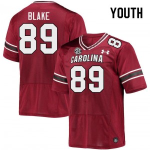 Youth O'Mega Blake Garnet South Carolina Gamecocks College Football #89 Jersey 295158-831