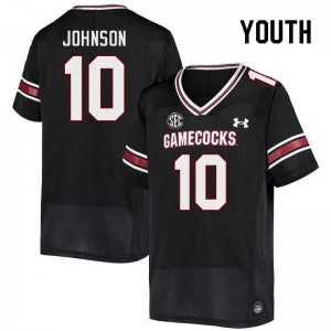 Youth Tyreek Johnson Black South Carolina College Football #10 Jersey 636329-502